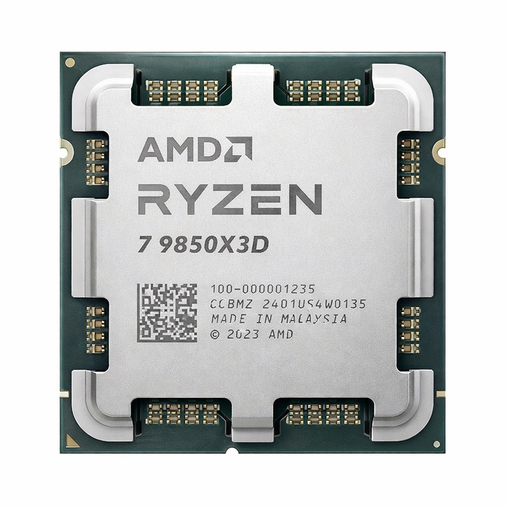 AMD RYZEN 7 9850X3D 96MB 8çekirdekli VGA YOK AM5 120w Kutusuz+Fansız
