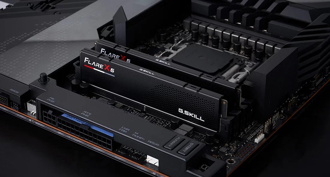 GSKILL 32GB (2X 16GB) DDR5 6000MHZ CL36 DUAL KIT PC RAM FLARE X5 F5-6000J3636F16GX2-FX5