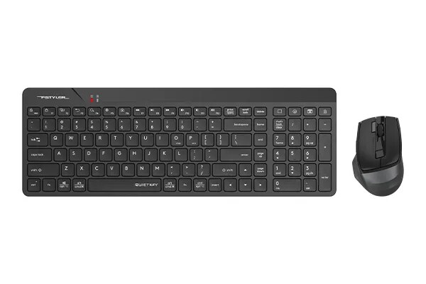 A4TECH FG2400 AIR2 Kablosuz Q Trk Sessiz Siyah Klavye - Mouse Set