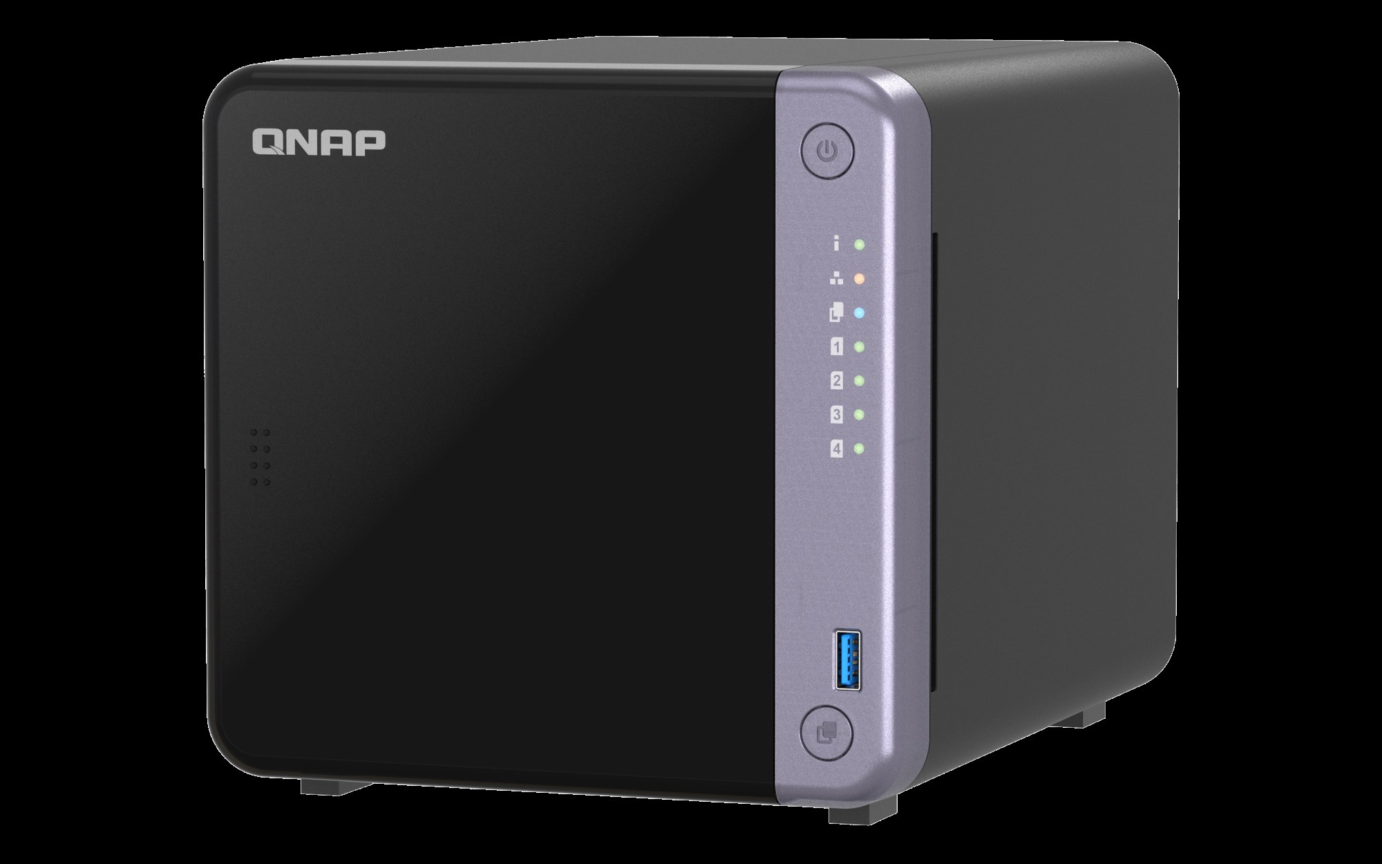 QNAP 4diskli Alpine AL524 QC-4GB RAM-10GbE SFP+ Nas Server TS-432X-4G