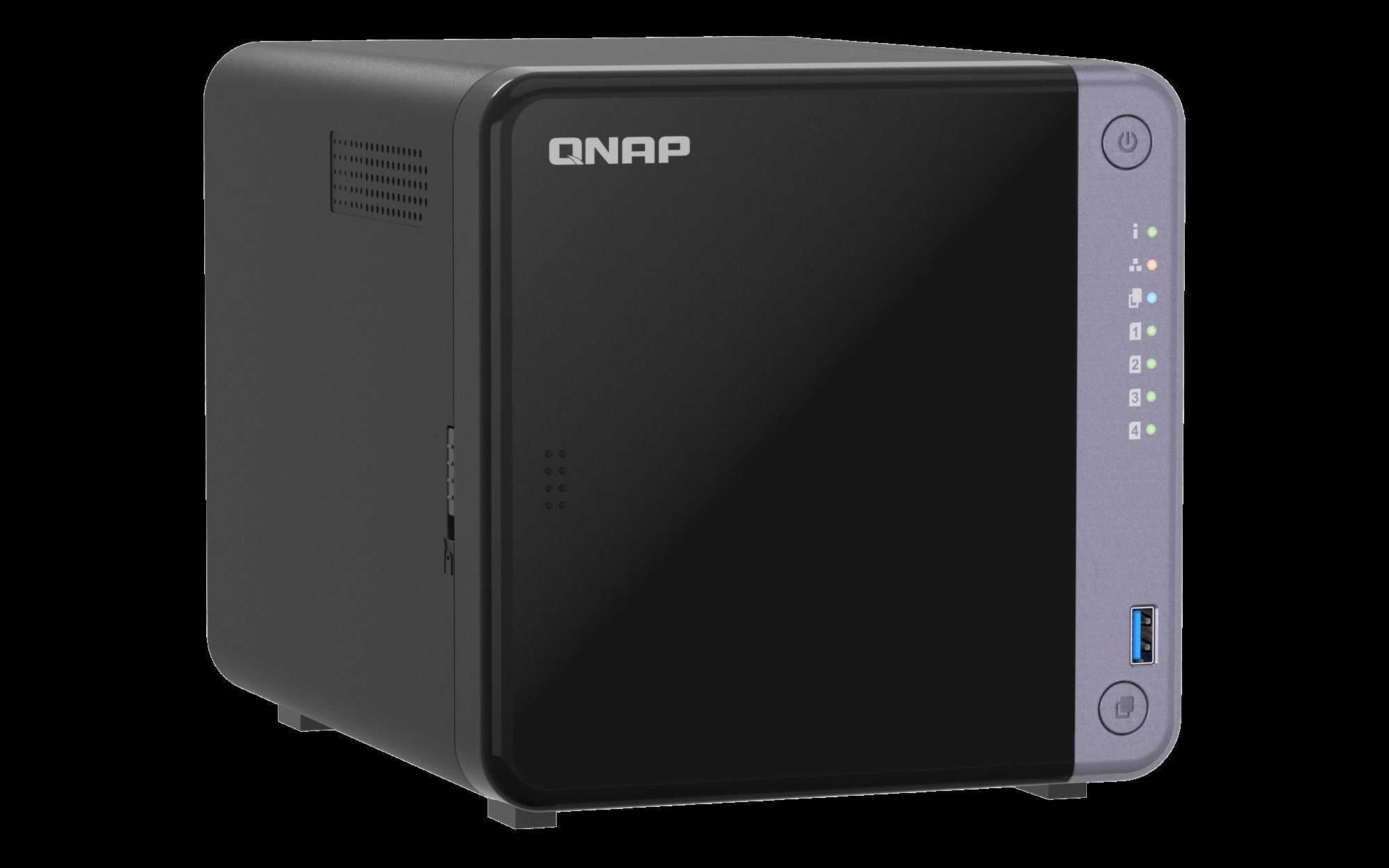 QNAP 4diskli Alpine AL524 QC-4GB RAM-10GbE SFP+ Nas Server TS-432X-4G