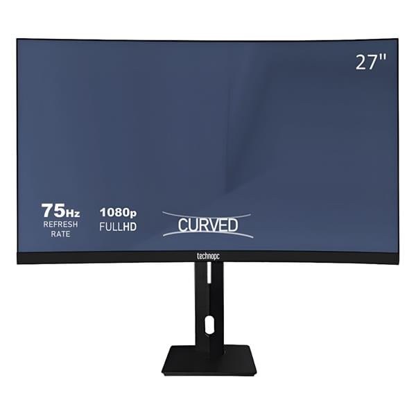 TECHNOPC 27" VA TPL27CS 6.5MS 75HZ HDMI-DP Kavisli Kurumsal Monitör 1920x1080