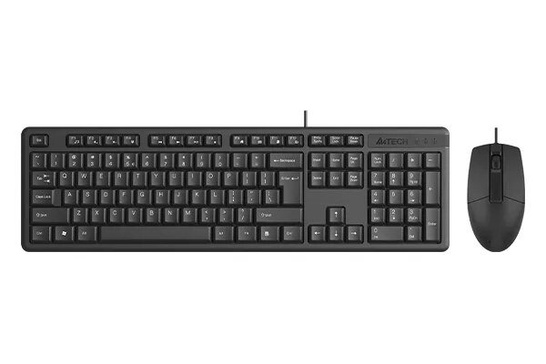 A4 TECH KR-3330S USB Q Trk Siyah Klavye - Mouse Set
